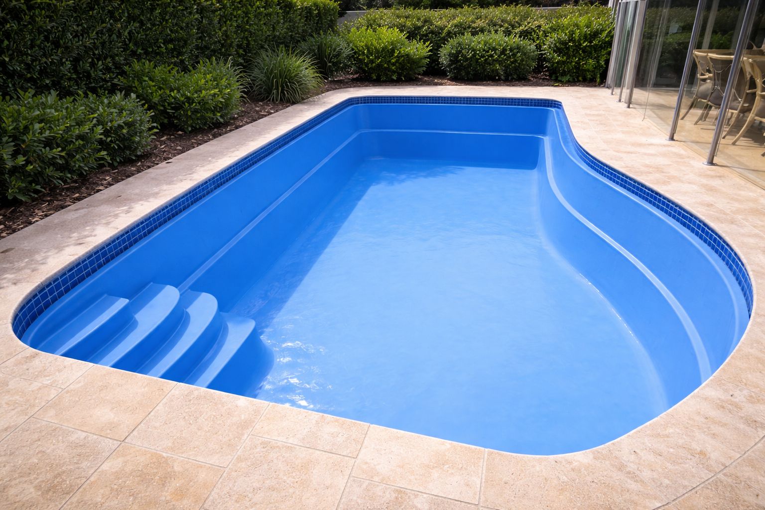 Pool surface preparation β pressure wash and acid wash before resurfacing